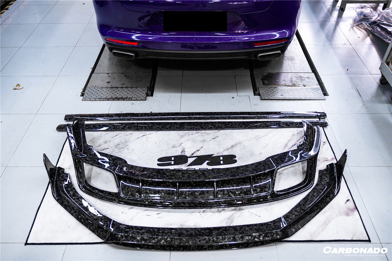 2017 - 2023 Porsche Panamera 971-1 & 971-2 OD Style Rear Lip